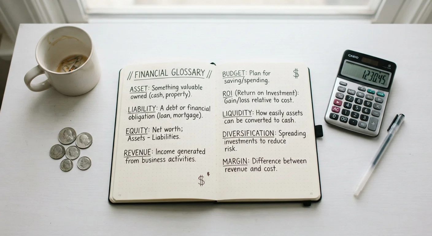 A Plain-Language Glossary of Savings and Debt Terms