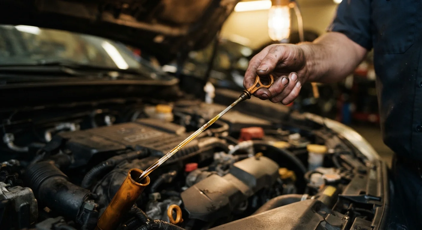 Checking Your Engine Oil the Right Way