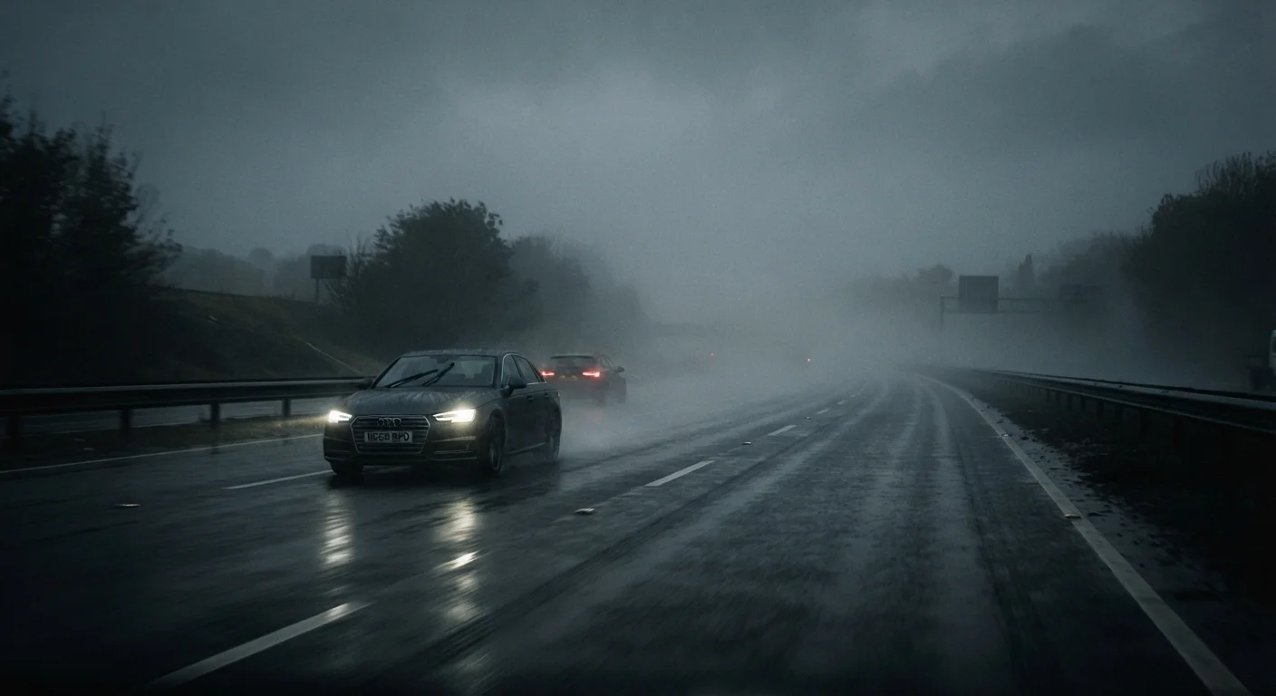 Driving in Rain, Fog, and Ice: Adjusting for Poor Weather