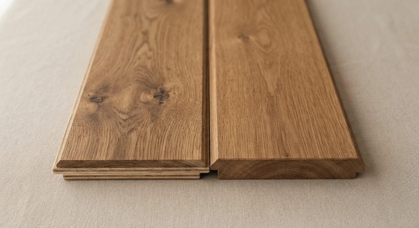 Engineered Wood vs Solid Hardwood Flooring