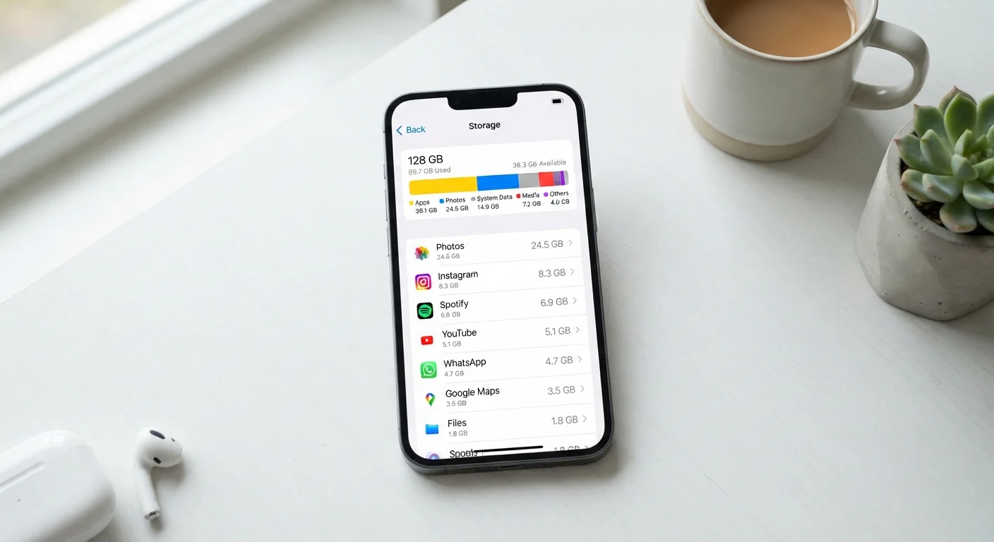 Everything Your Smartphone's Storage Number Actually Means