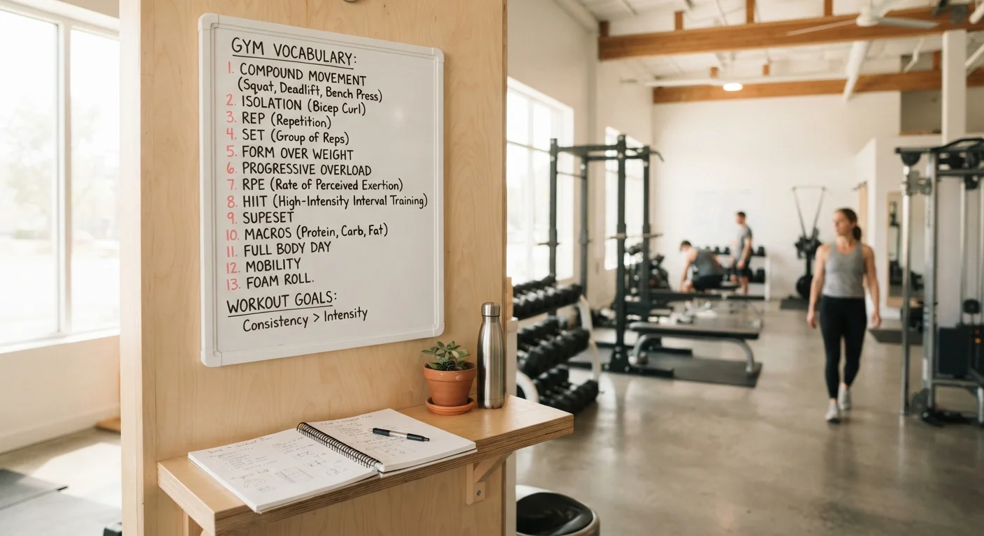 Fitness Terms Glossary: A Plain-Language Reference for Everyday Movers