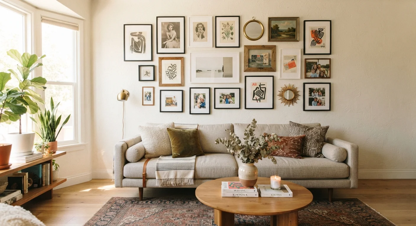 Gallery Walls Done Right: Planning Before You Hammer