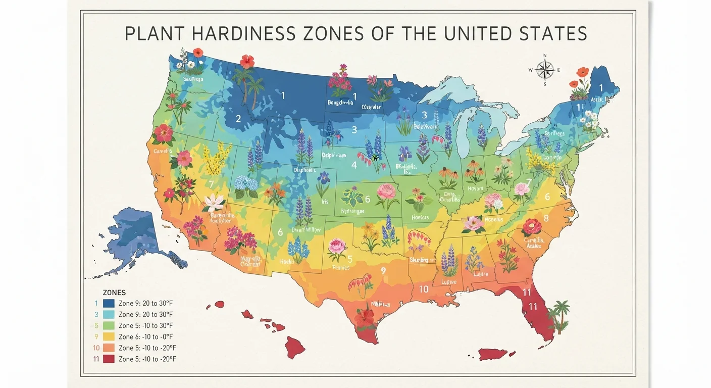 Garden Hardiness Zones: A Plain-Language Reference