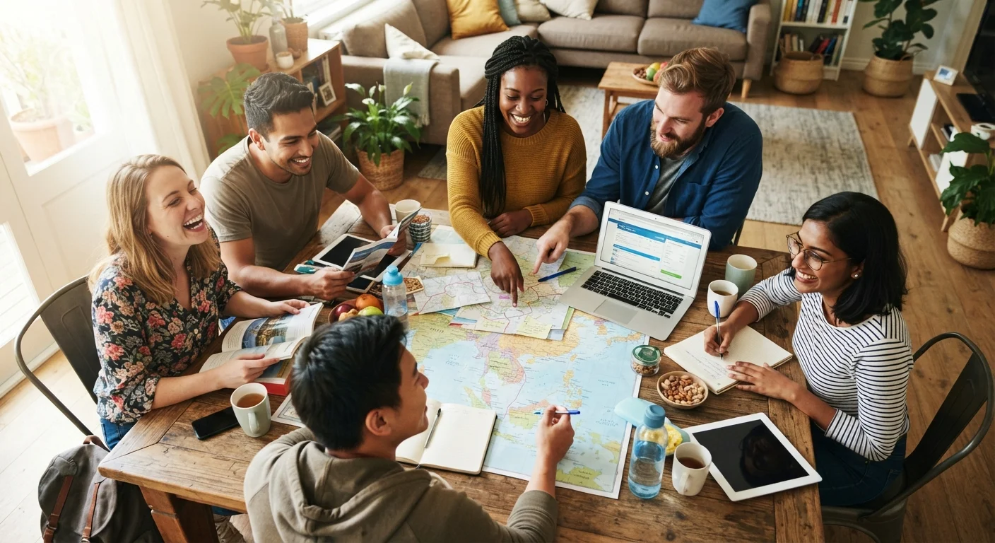 Group Travel: Coordinating Plans Without the Drama