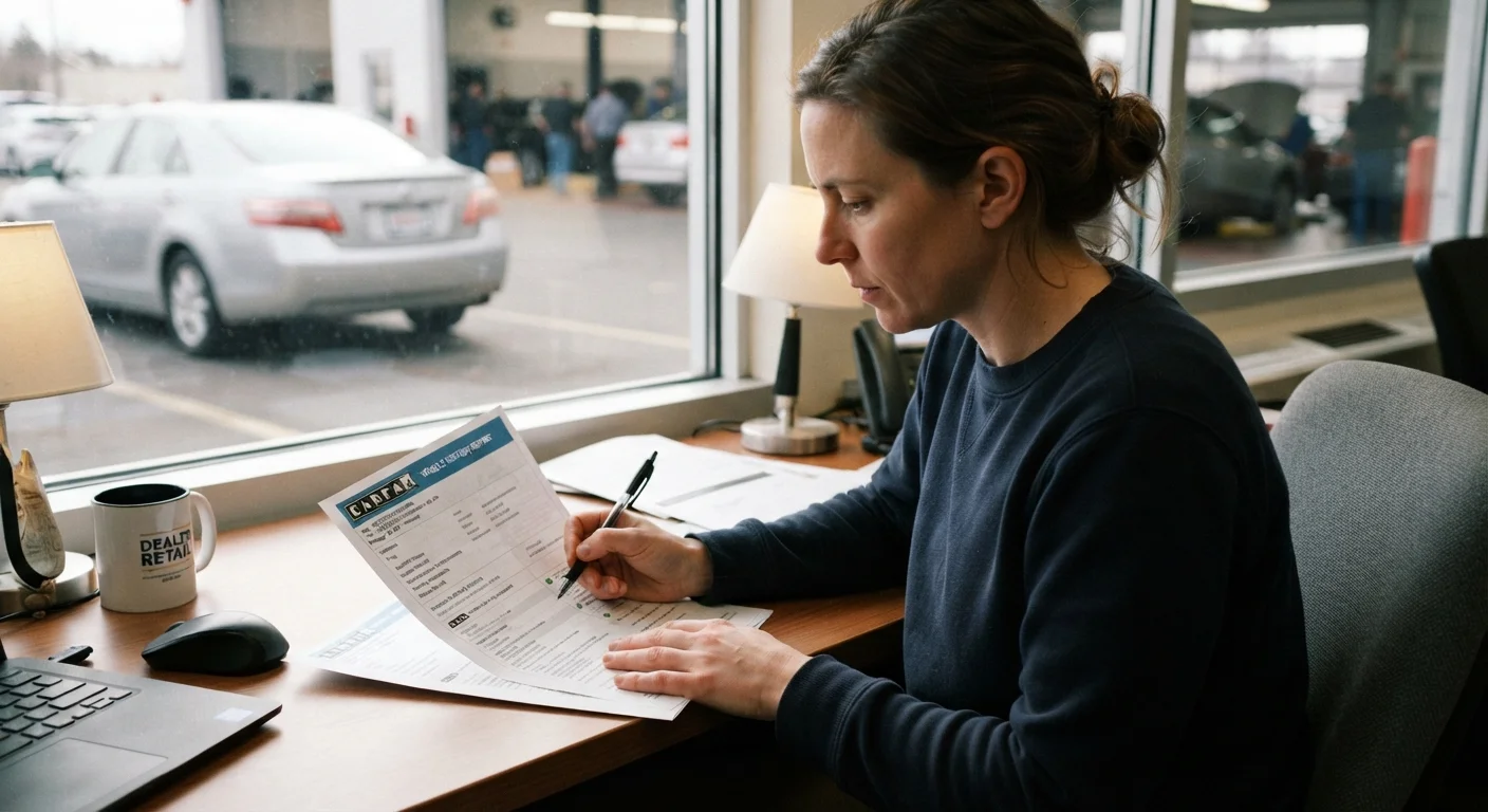 How to Read a Vehicle History Report Without Missing Red Flags