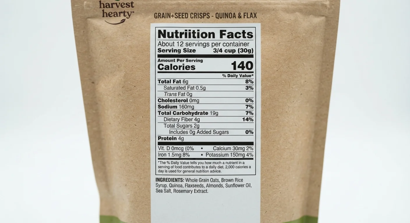 Nutrition Label Fluency: Reading Packaged Food Without the Confusion