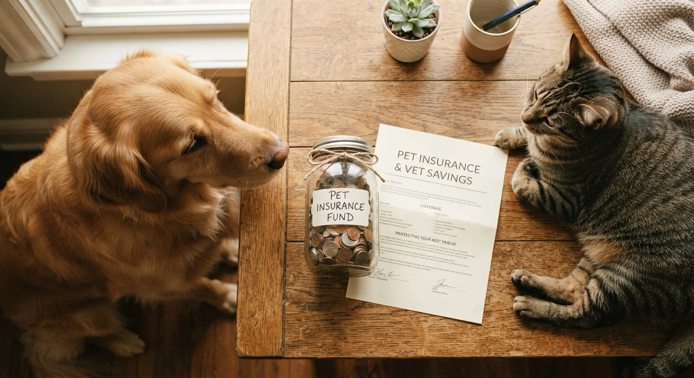 Pet Insurance vs. Savings Fund: Weighing the Financial Approaches to Vet Care