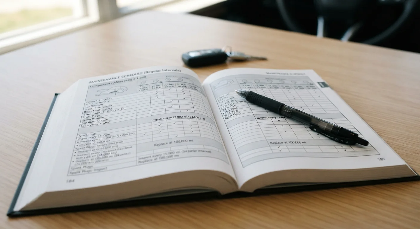 Reading Your Car's Service Schedule Without the Jargon