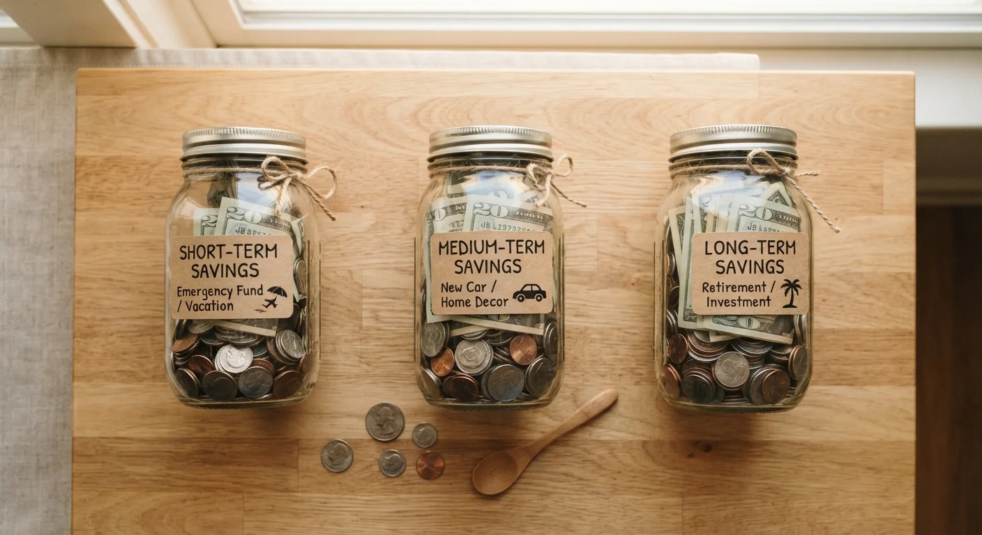 Saving for a Specific Goal: How to Structure Short-, Medium-, and Long-Term Pots
