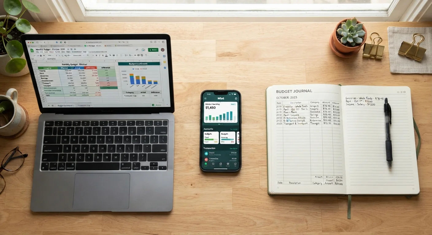 Spreadsheet vs. App vs. Pen and Paper: Choosing a Budgeting Method That Sticks