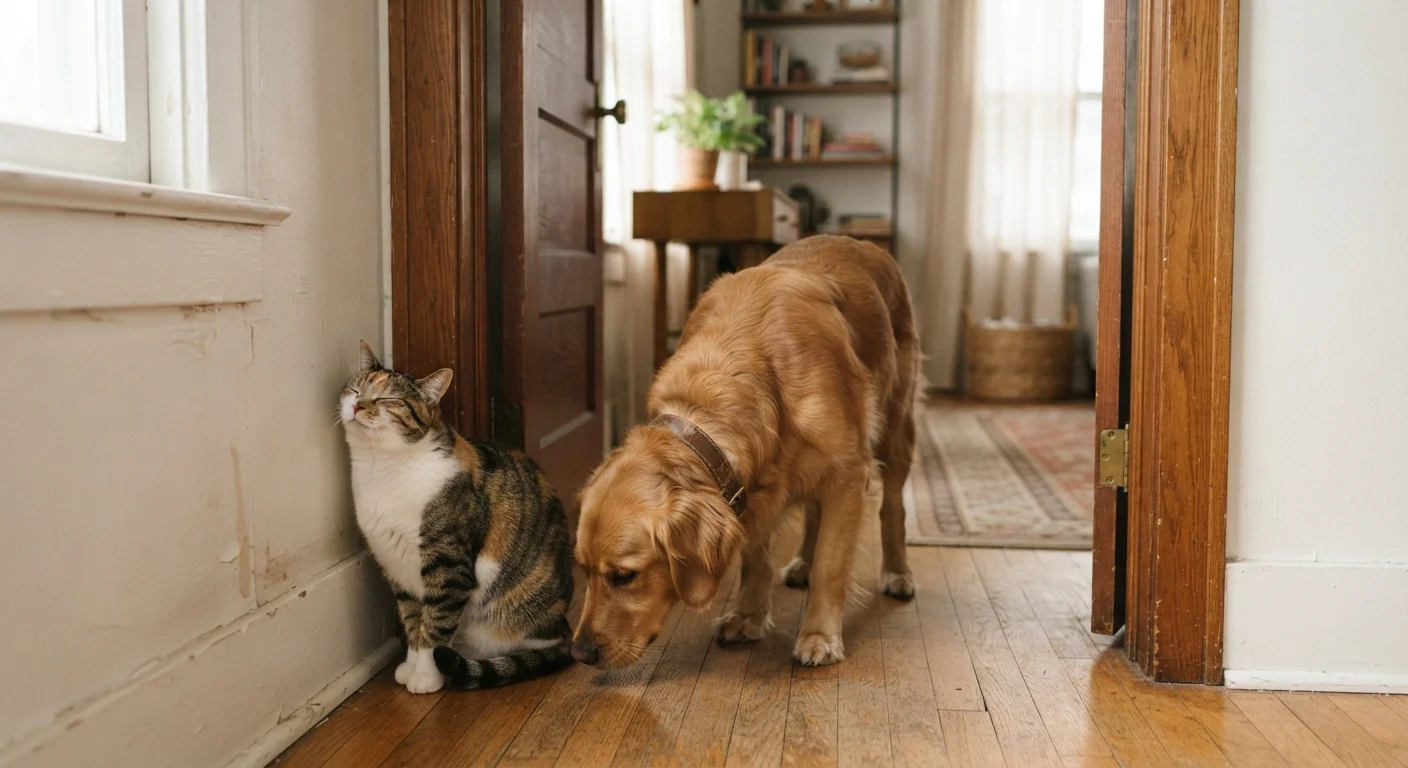 Territorial Marking in Cats and Dogs: Causes, Patterns, and Responses