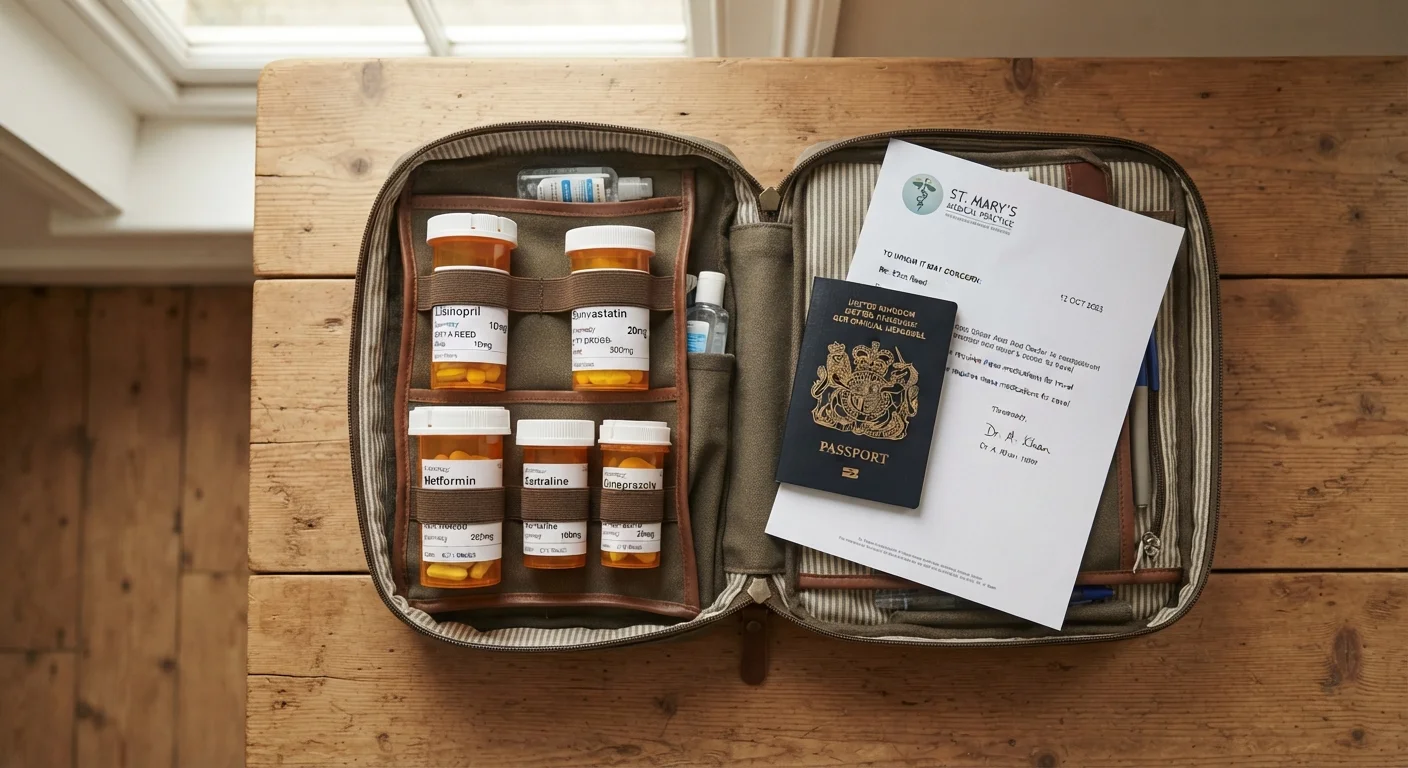 Travelling With Medication: What Customs Rules and Health Guidance Actually Say