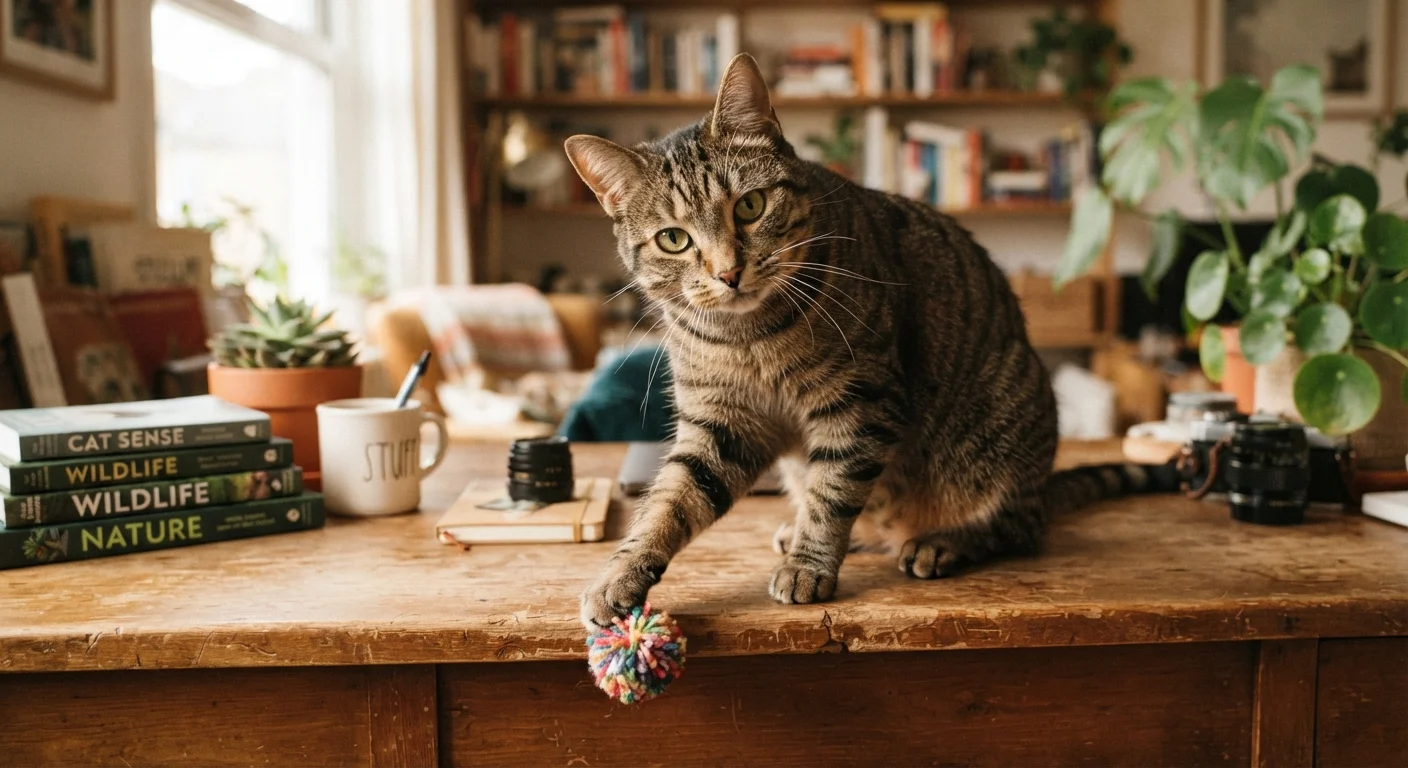 Why Cats Knock Things Off Surfaces — And Whether You Can Stop It
